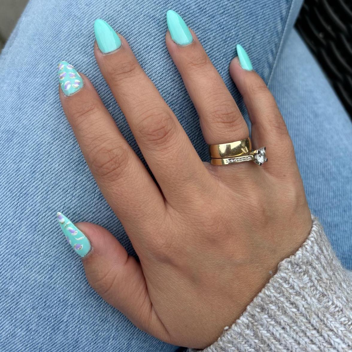Minty Green Gellak